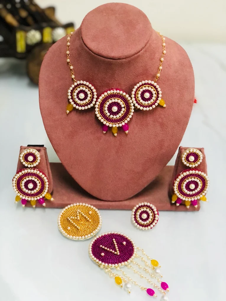Fabric and Floral Jewellery